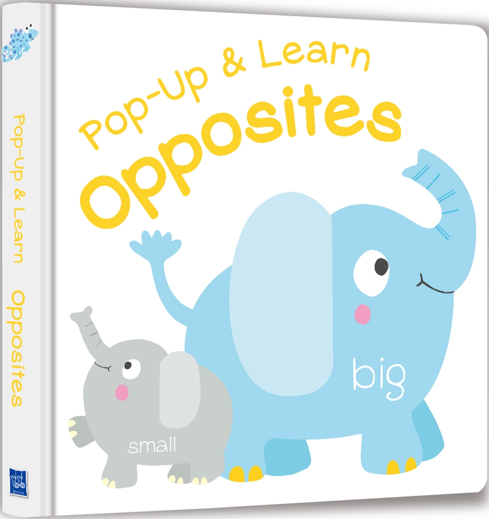 【Listen & Learn Series】Pop-Up & Learn Opposites（可愛互動立體書：對比認知）（附美籍教師朗讀音檔）