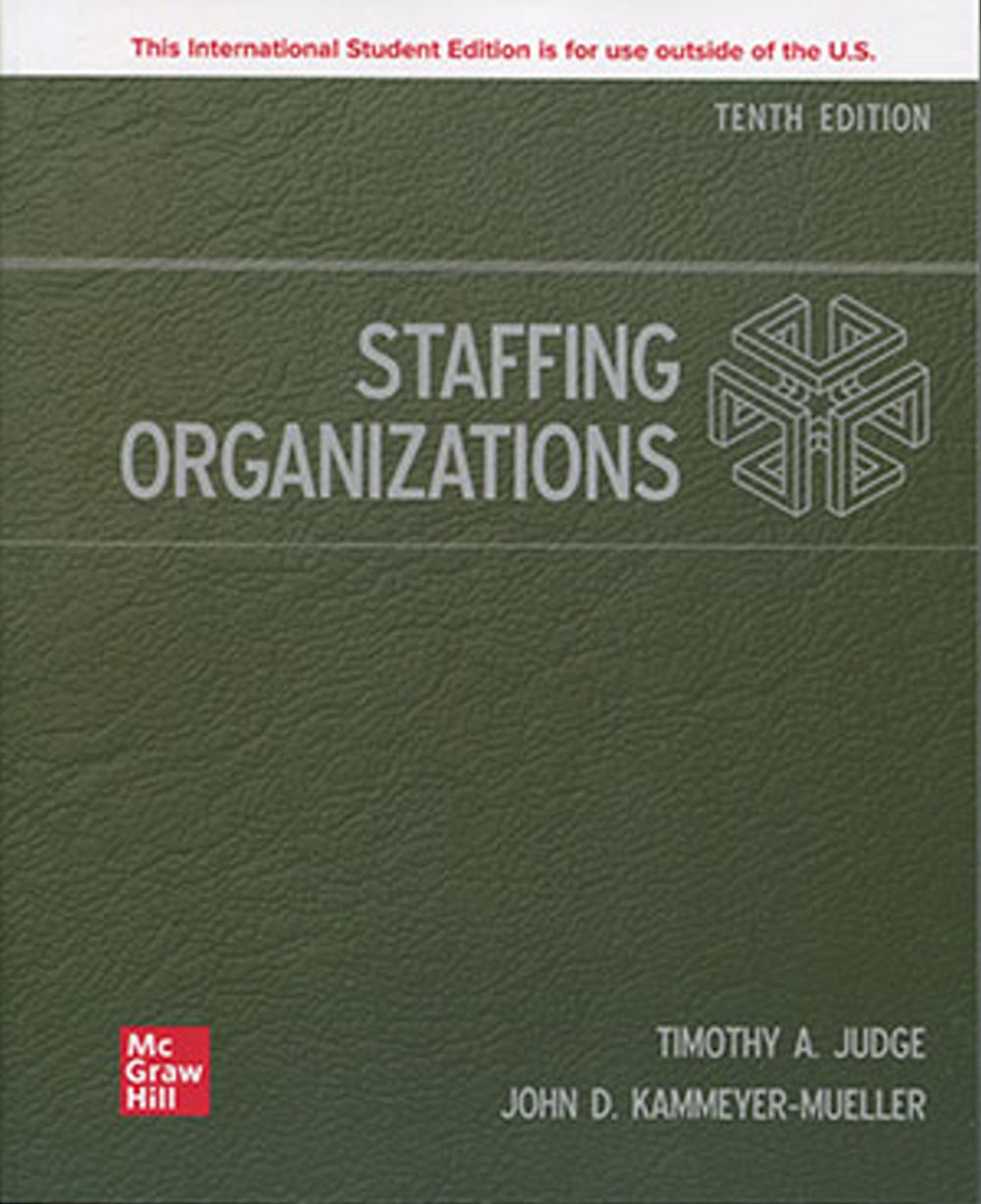 Staffing Organizations(10版)