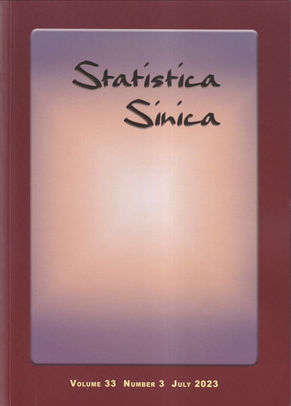 Statistica Sinica 中華民國統計學誌Vol.33,NO.3