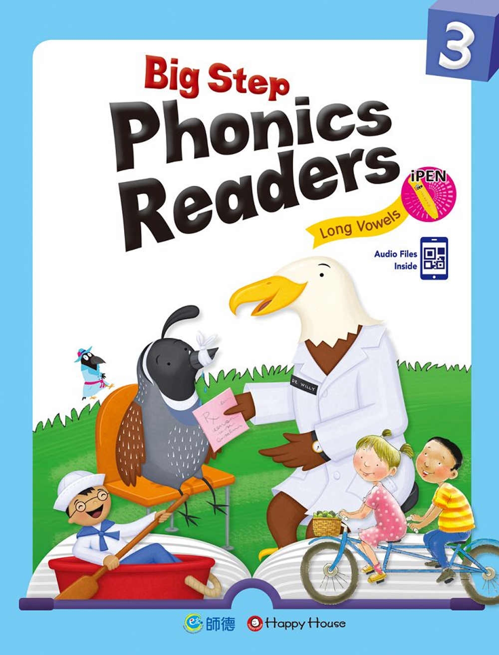 Big Step Phonics Readers 3(附全書音檔 QR CODE) (支援iPEN點讀筆)