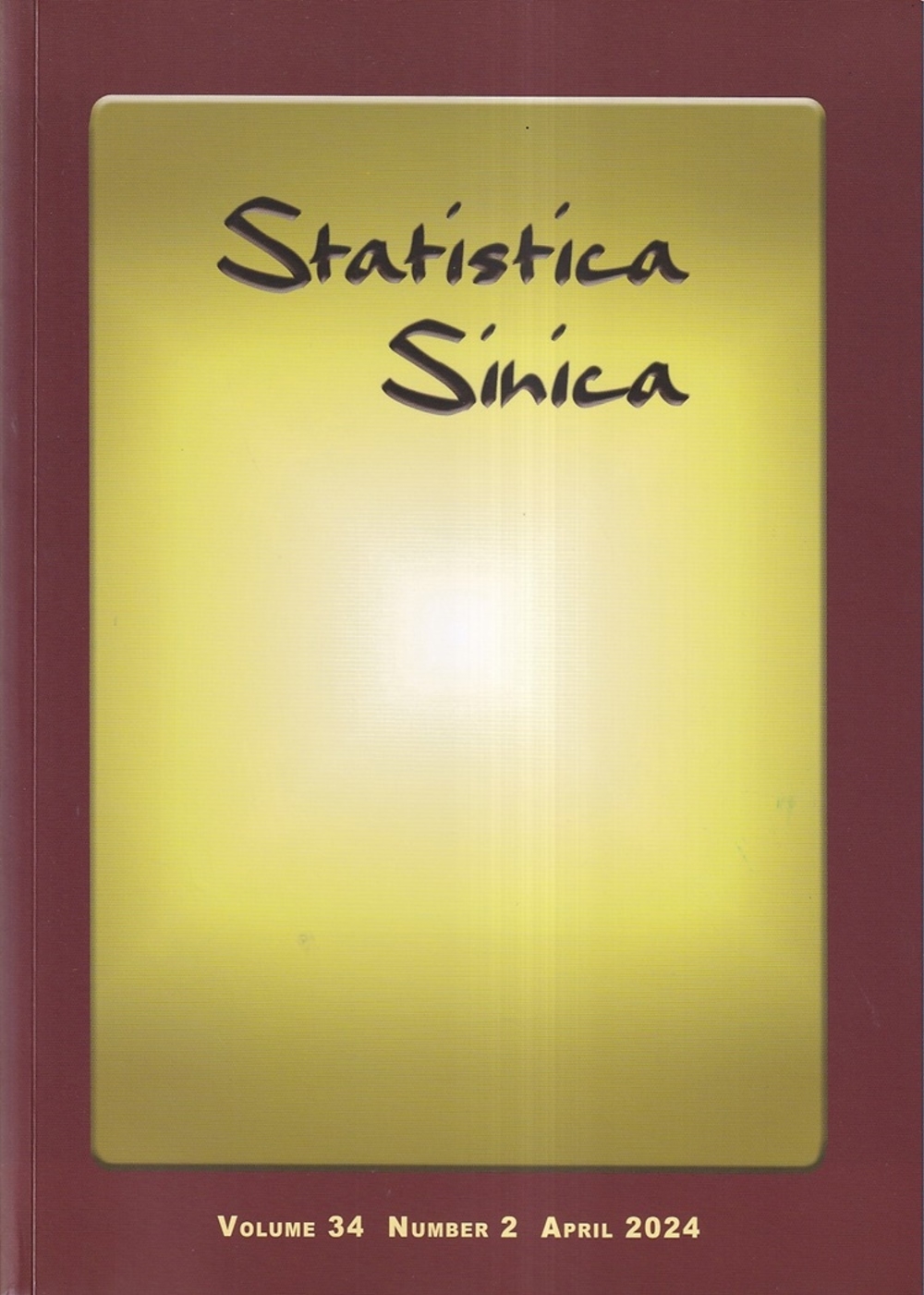 Statistica Sinica 中華民國統計學誌Vol.34,NO.2