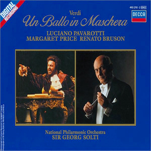 Verdi: Un Ballo in Maschera / Pavarotti, Price, Bruson, Solti Conducts National Philharmonic Orchestra