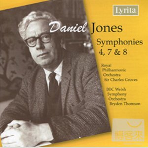 Daniel Jones: Symphony No.4, No.7 & No.8 / Sir Charles Groves cond.  Royal Philharmonic, etc.