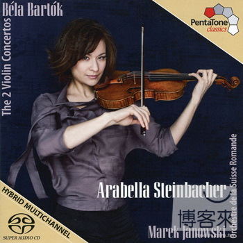 Bela Bartok: 2 Violin Concertos / Arabella Steinbacher, Marek Janowski cond. Orchestre de la Suisse Romande (SACD)
