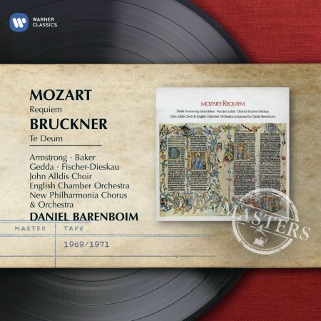 Mozart: Requiem; Bruckner: Te Deum / Daniel Barenboim