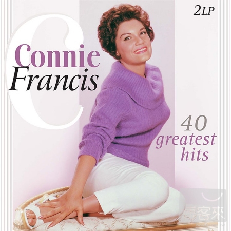 Connie Francis / 40 Greatest Hits (180g 2LPs)(限台灣)