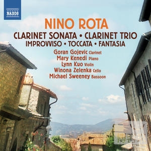 ROTA: Clarinet Sonata, Clarinet Trio / Goran Gojevic(clarinet), Mary Kenedi(piano), Lynn Kuo(violin)