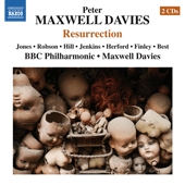 MAXWELL DAVIES: Resurrection / Peter Maxwell Davies, BBC Philharmonic Orchestra (2CD)