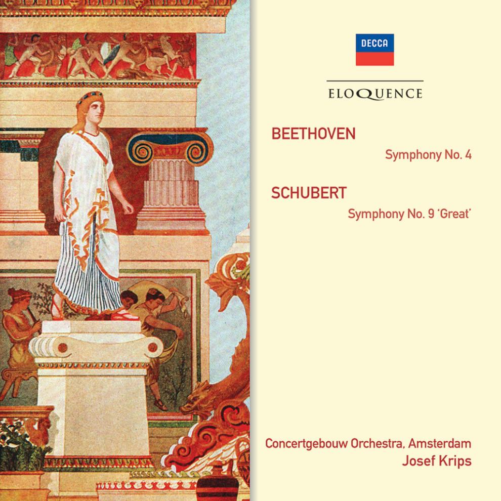 克力普斯指揮皇家大會堂的罕見錄音 /貝多芬第四號交響曲與舒伯特偉大交響曲 (世界首度CD發行)