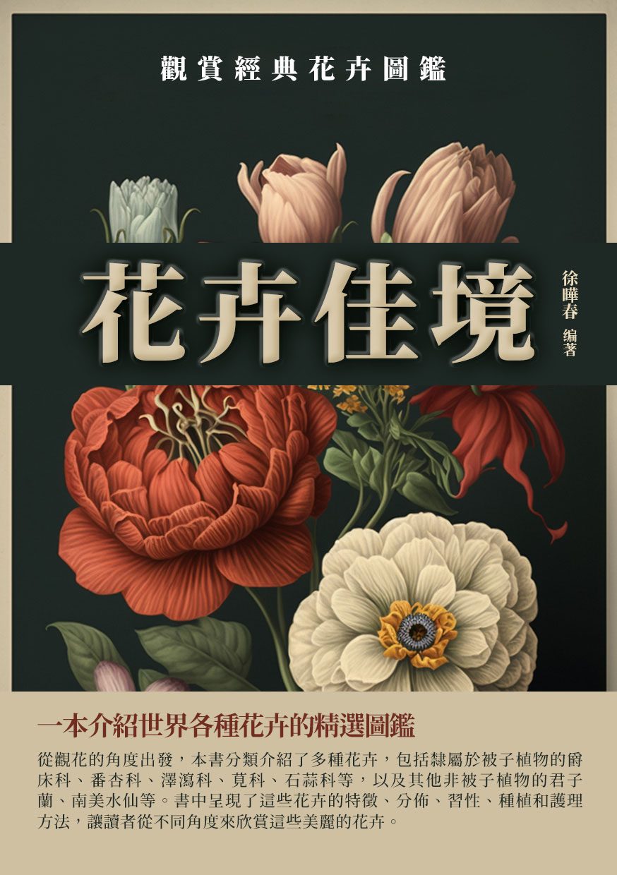 花卉佳境：觀賞經典花卉圖鑑 (電子書)