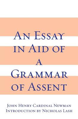 Essay in Aid of a Grammar of Assent