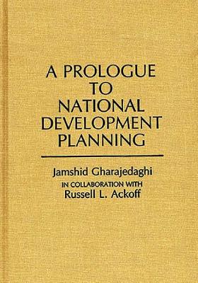 A Prologue to National Development Planning