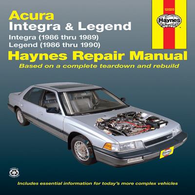 Acura: Integra and Legend 1986-1990