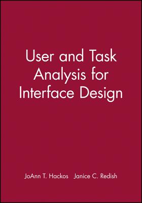 User and Task Analysis for Interface Design