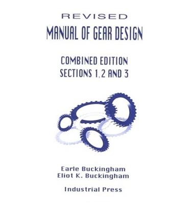 Manual of Gear Design