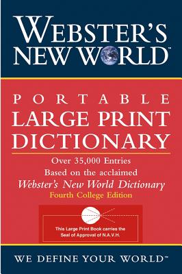 Webster’s New World Portable Large Print Dictionary, Second Edition