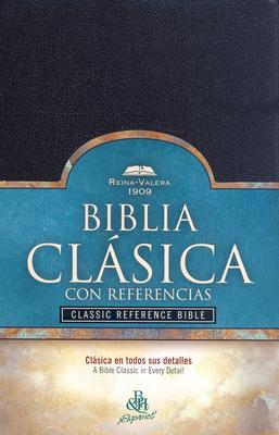 Holy Bible: The Reina-valera 1909 Classic Reference Bible, Black, Imitation Leather