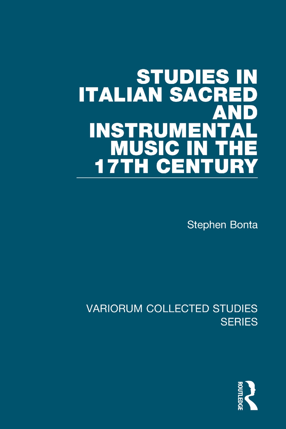 Studies in Italian Sacred and Instrumental Music in the 17th Century