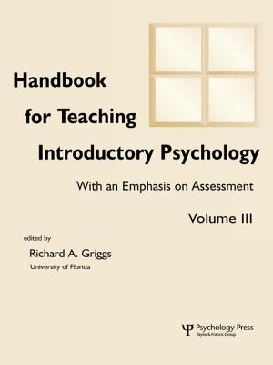 Handbook for Teaching Introductory Psychology: Volume II