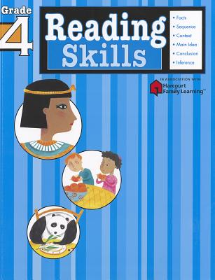 Reading Skills: Grade 4 (Flash Kids Harcourt Family Learning)