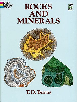 Rocks and Minerals Coloring Book