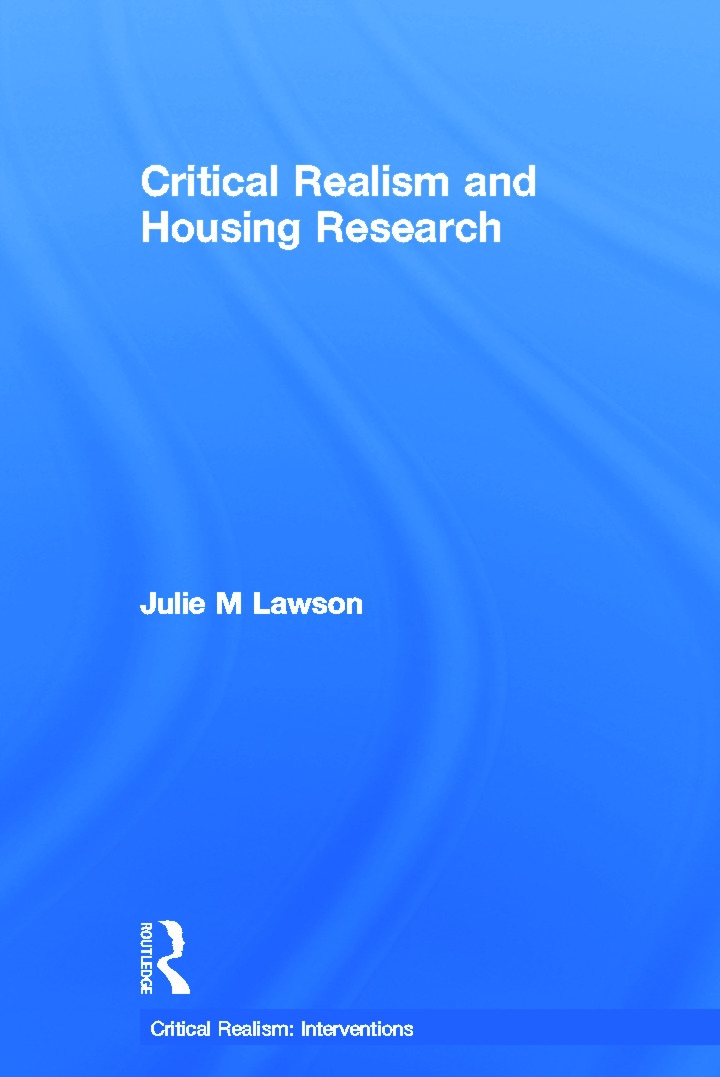 Critical Realism and Housing Research