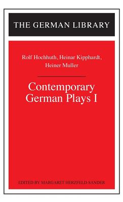 Contemporary German Plays I