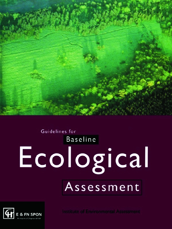 Guidelines for Baseline Ecological Assessment