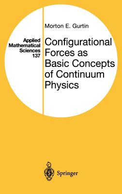 Configurational Forces As Basic Concepts of Continuum Physics