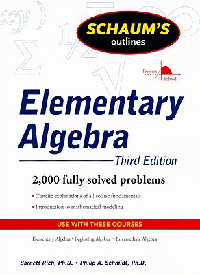 Schaum’s Outlines Elementary Algebra