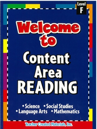 Welcome to Content Area Reading F