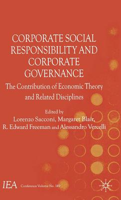 Corporate Social Responsibilty and Corporate Governance: The Contribution of Economic Theory and Related Disciplines