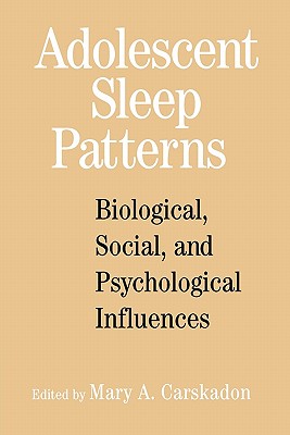 Adolescent Sleep Patterns: Biological, Social, and Psychological Influences