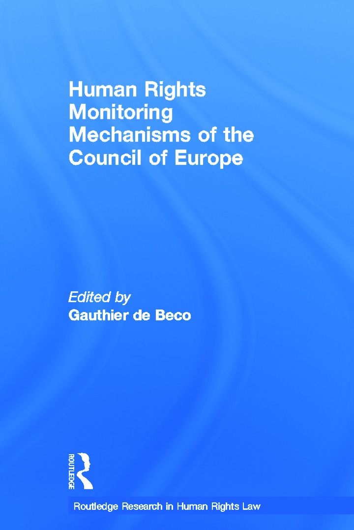 Human Rights Monitoring Mechanisms of the Council of Europe