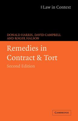 Remedies in Contract and Tort