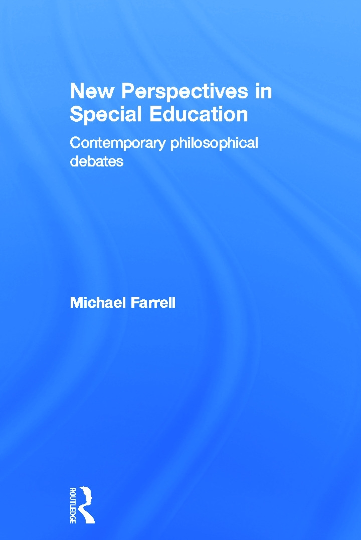 New Perspectives in Special Education: Contemporary Philosophical Debates