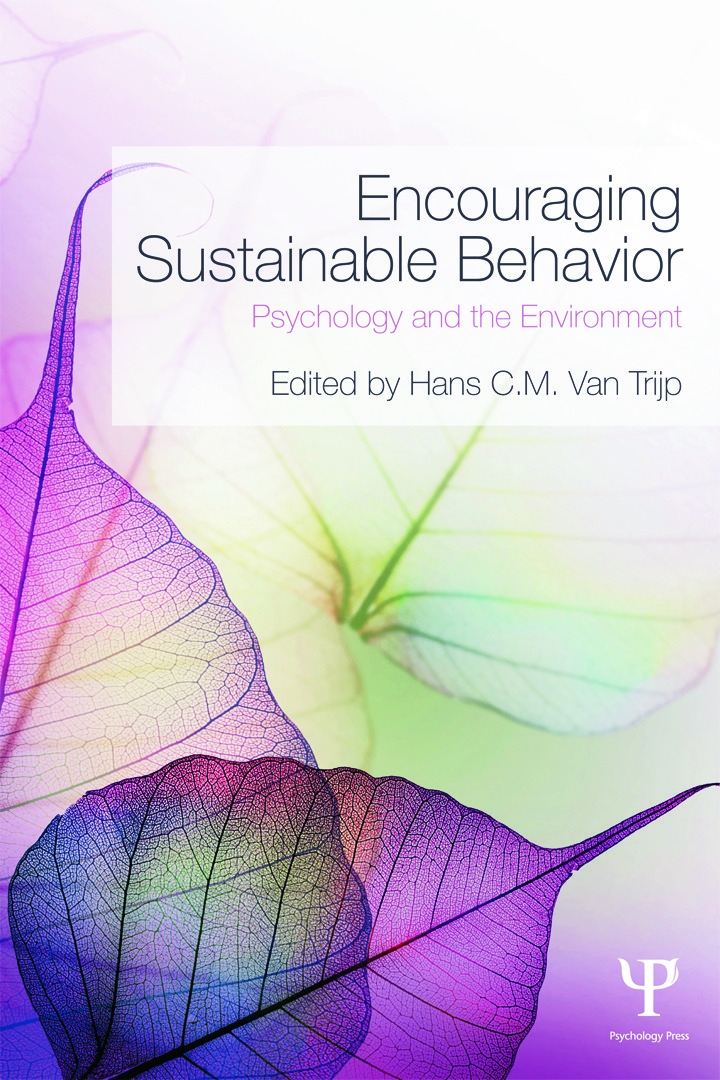 Encouraging Sustainable Behavior: Psychology and the Environment