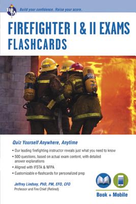 Firefighter I & II Exams Flashcard Book (Book + Online)