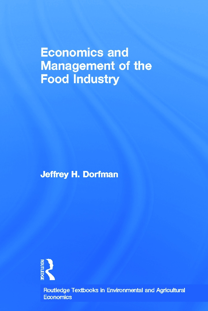 Economics and Management of the Food Industry