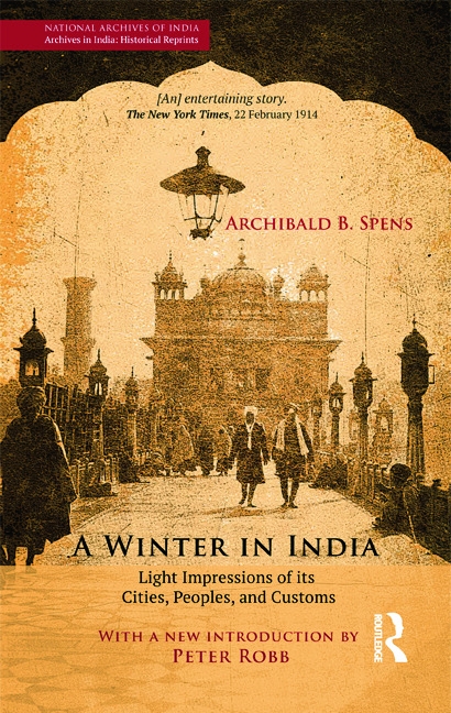 A Winter in India: Light Impressions of Its Cities, Peoples and Customs