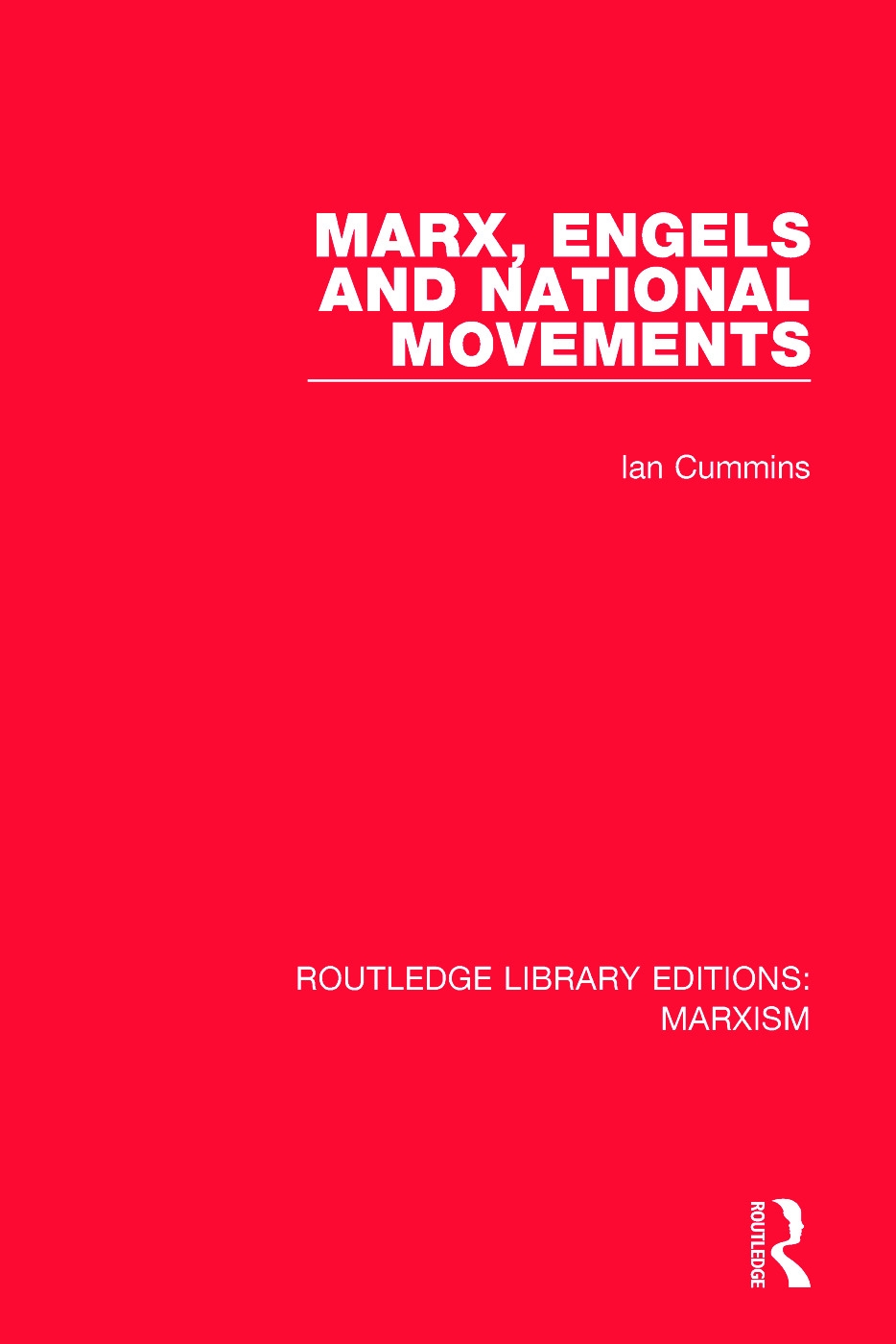 Marx, Engels and National Movements (Rle Marxism)