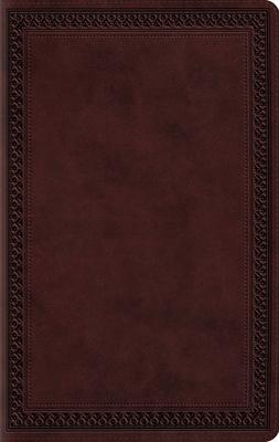 Holy Bible: English Standard Version, TruTone, Mahogany, Border