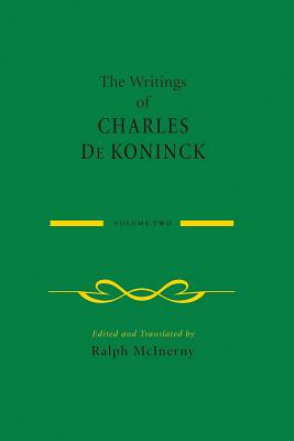 The Writings of Charles De Koninck