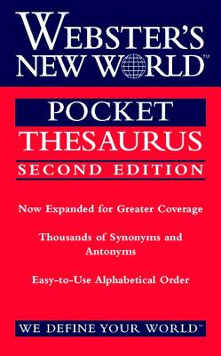 Webster’s New World Pocket Thesaurus