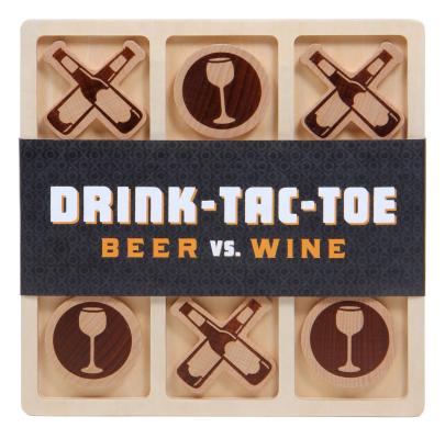 Drink-Tac-Toe: Beer Vs. Wine