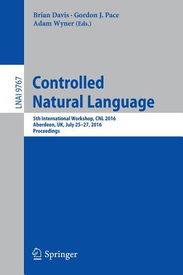 Controlled Natural Language: 5th International Workshop