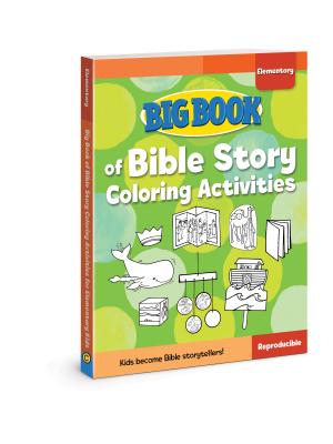 Big Book of Bible Story Coloring Activities for Elementary Kids