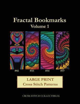 Fractal Bookmarks: Cross Stitch Patterns