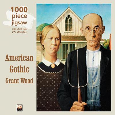 Grant Wood - American Gothic Jigsaw: 1000 Pieces