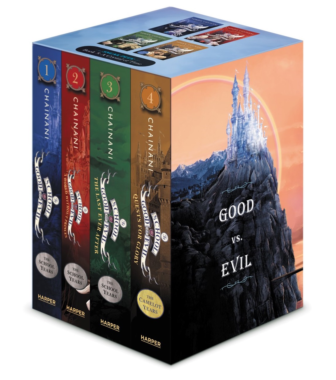 The School for Good and Evil Books 1-4 Paperback Box Set